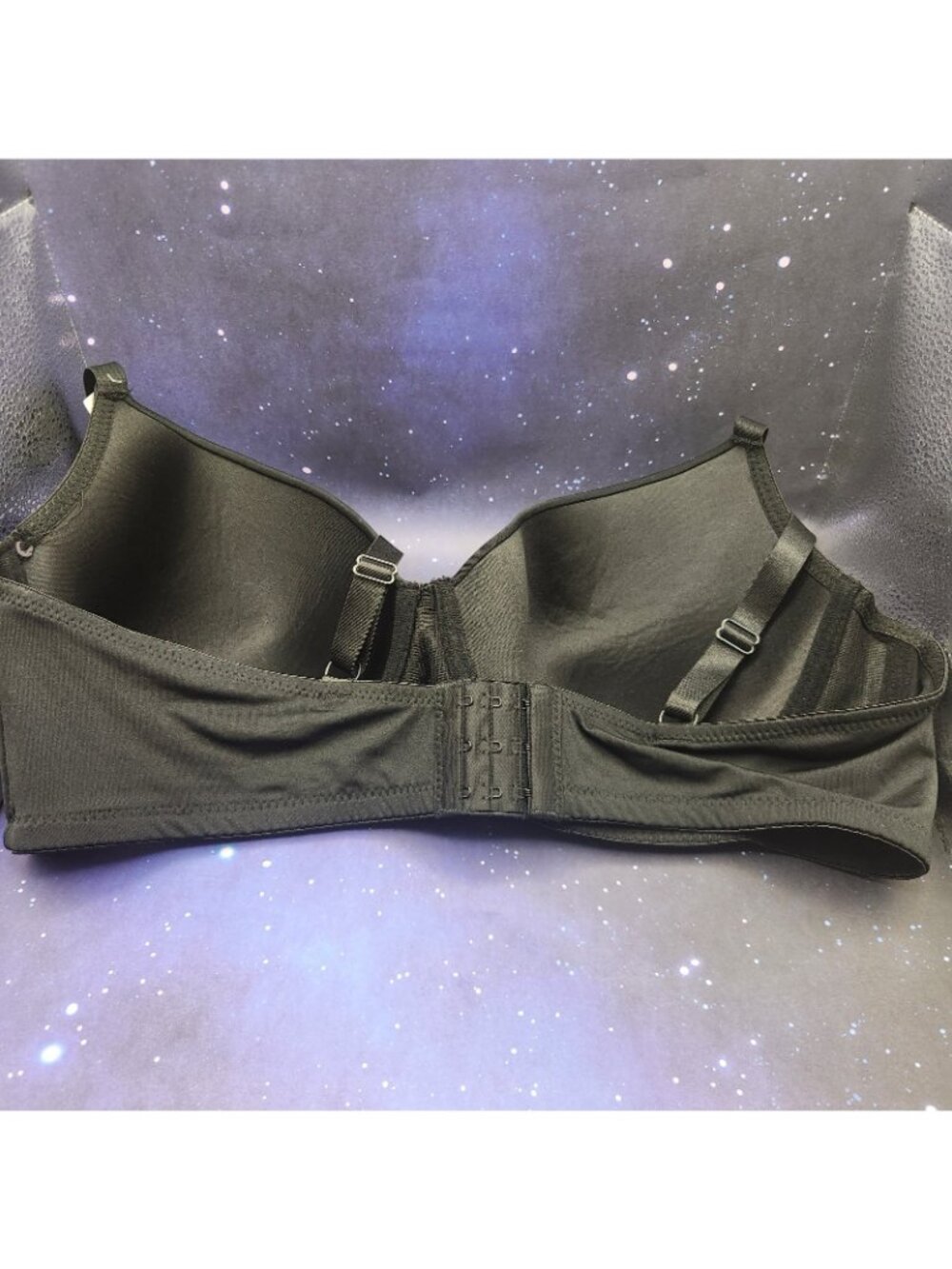 Panties Plus Black Color Underwire Bra 42 C 42C Smooth Full Coverage NEW - Picture 7 of 12